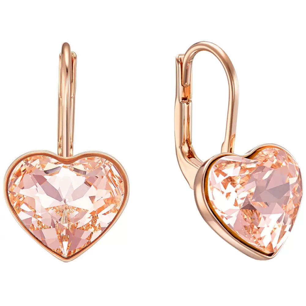 Серьги Swarovski Bella Heart/ Кристаллы Сваровски