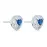 Серьги Swarovski One / Кристаллы Сваровски