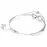 Браслет Swarovski Hyperbola bangle/ Кристаллы Сваровски