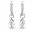 Серьги капли Swarovski Stilla Attract | Кристаллы Сваровски