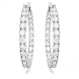 Серьги-кольца Swarovski Matrix | Кристаллы Сваровски