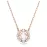 Колье Swarovski Sparkling Dance | Rose Gold | Кристаллы Swarovski