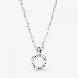 Колье Pandora Double Circle