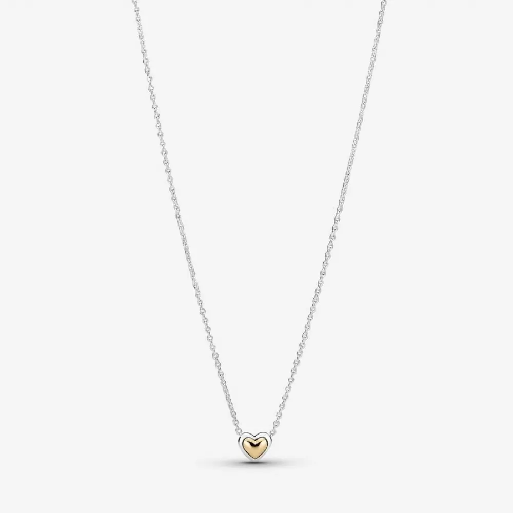 Колье Pandora Domed Heart