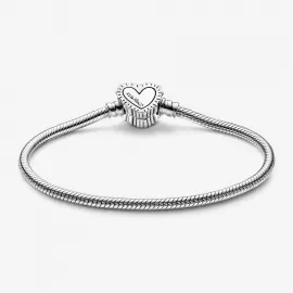 Браслет Keith Haring x Pandora Moments Radiant Heart Snake
