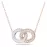 Колье Swarovski Intertwined circles| Кристаллы Сваровски