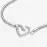 Браслет Pandora Moments Heart Closure Snake
