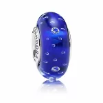 Шарм Pandora Dark Blue Effervescence Glass