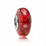 Шарм Pandora Red Effervescence Glass