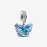 Шарм Pandora Blue Murano Glass Butterfly