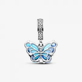 Шарм Pandora Blue Murano Glass Butterfly