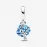 Шарм Pandora Blue Murano Glass Family Tree