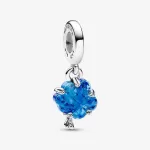 Шарм Pandora Blue Murano Glass Family Tree