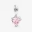 Шарм Pandora Pink Family Tree & Heart Dangle