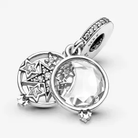 Шарм Pandora Magnified Star Double Dangle