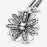 Шарм Pandora Daisy dangle with clear cubic zirconia