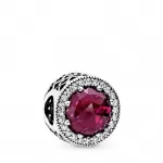 Шарм Pandora Sparkling Cerise Pink