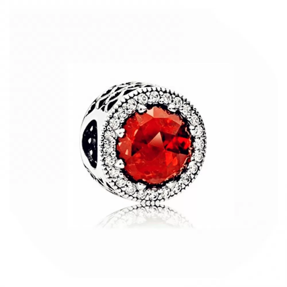 Шарм Pandora Sparkling Cerise Red