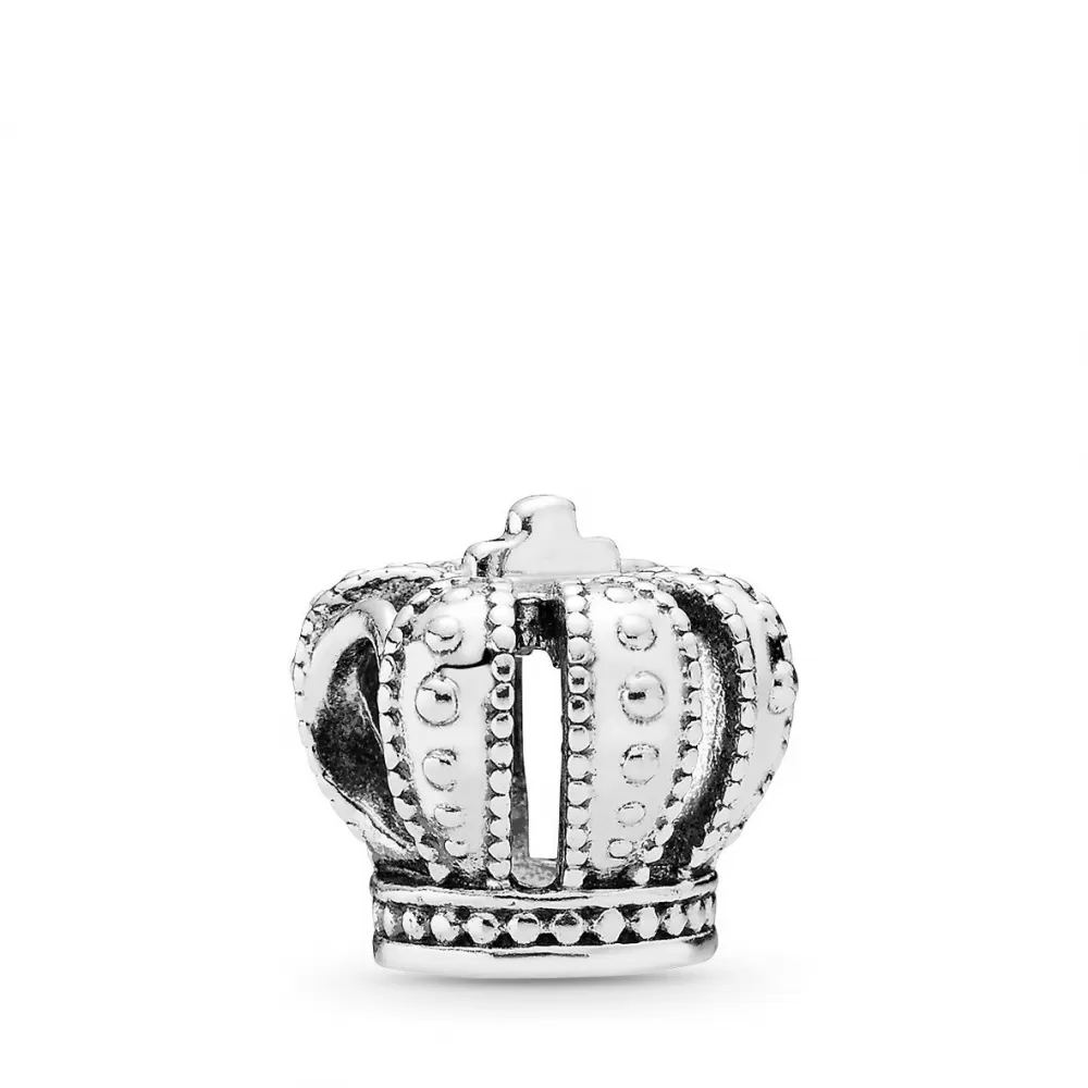Шарм Pandora Crown Heart Buckle