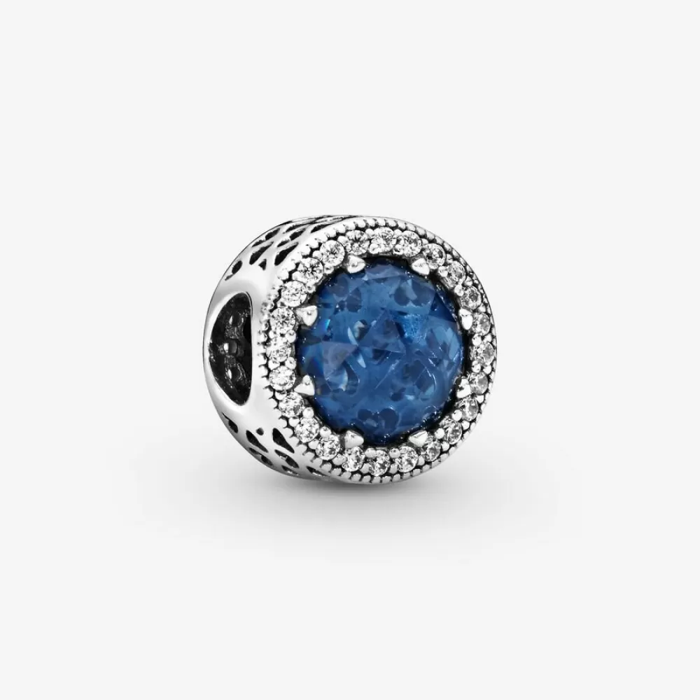 Шарм Pandora Sparkling Dark Blue