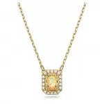 Колье Swarovski Millenia Octagon cut, Yellow| Кристаллы Сваровски