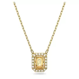 Колье Swarovski Millenia Octagon cut, Yellow| Кристаллы Сваровски