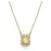 Колье Swarovski Millenia Octagon cut, Yellow| Кристаллы Сваровски