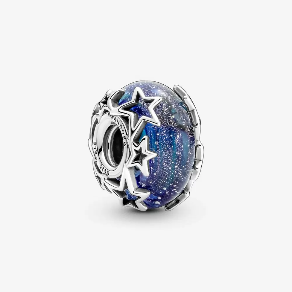 Шарм Pandora Galaxy Blue & Star Murano