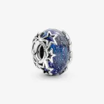 Шарм Pandora Galaxy Blue & Star Murano