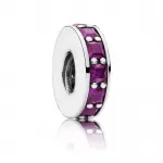 Шарм Pandora Eternity Spacer with Royal-Purple Crystal