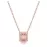 Колье Swarovski Millenia Octagon cut, Pink| Кристаллы Сваровски