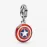Шарм Pandora Marvel The Avengers Captain America Shield Dangle