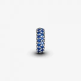 Шарм Pandora Blue Sparkle Spacer