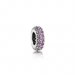 Шарм Pandora Purple Sparkle Spacer