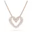 Колье Swarovski Heart| Кристаллы Сваровски