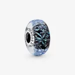 Шарм Pandora Wavy Dark Blue Murano Glass Ocean