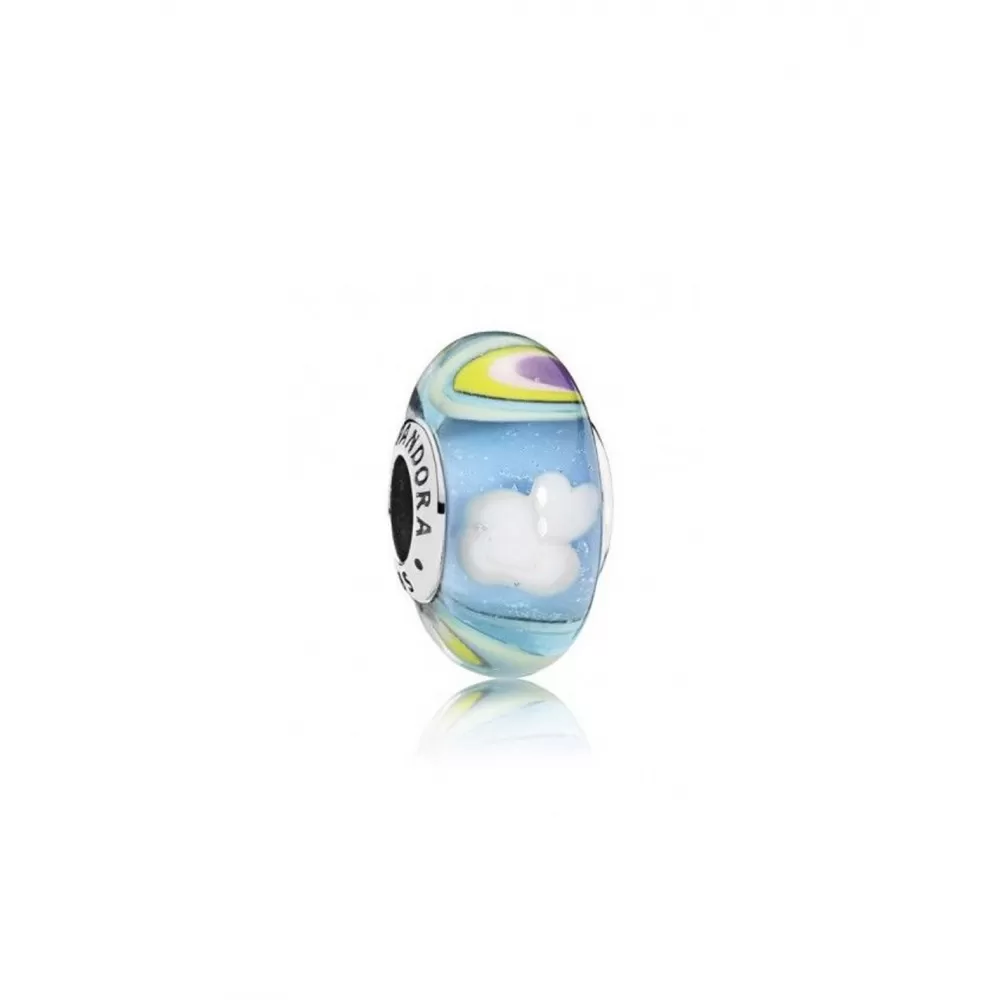Шарм Pandora Iridescent Rainbow Murano Glass