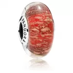 Шарм Pandora Red Twinkle Murano Glass