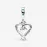 Шарм Pandora Double Candy Cane Heart Dangle