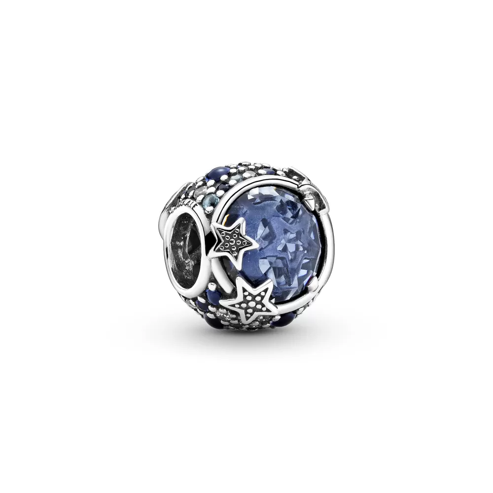 Шарм Pandora Celestial Blue Sparkling Stars