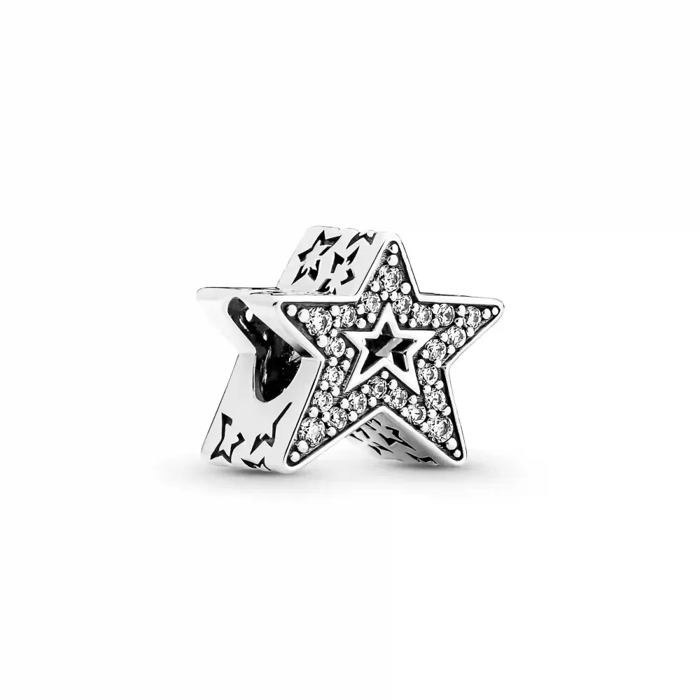 Шарм Pandora Sparkling Asymmetric Star
