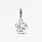 Шарм Pandora Sparkling Moon Spinning Dangle