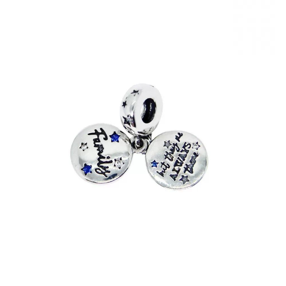 Шарм Pandora Family Love Double Dangle