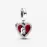 Шарм Pandora Red Heart & Keyhole Double Dangle
