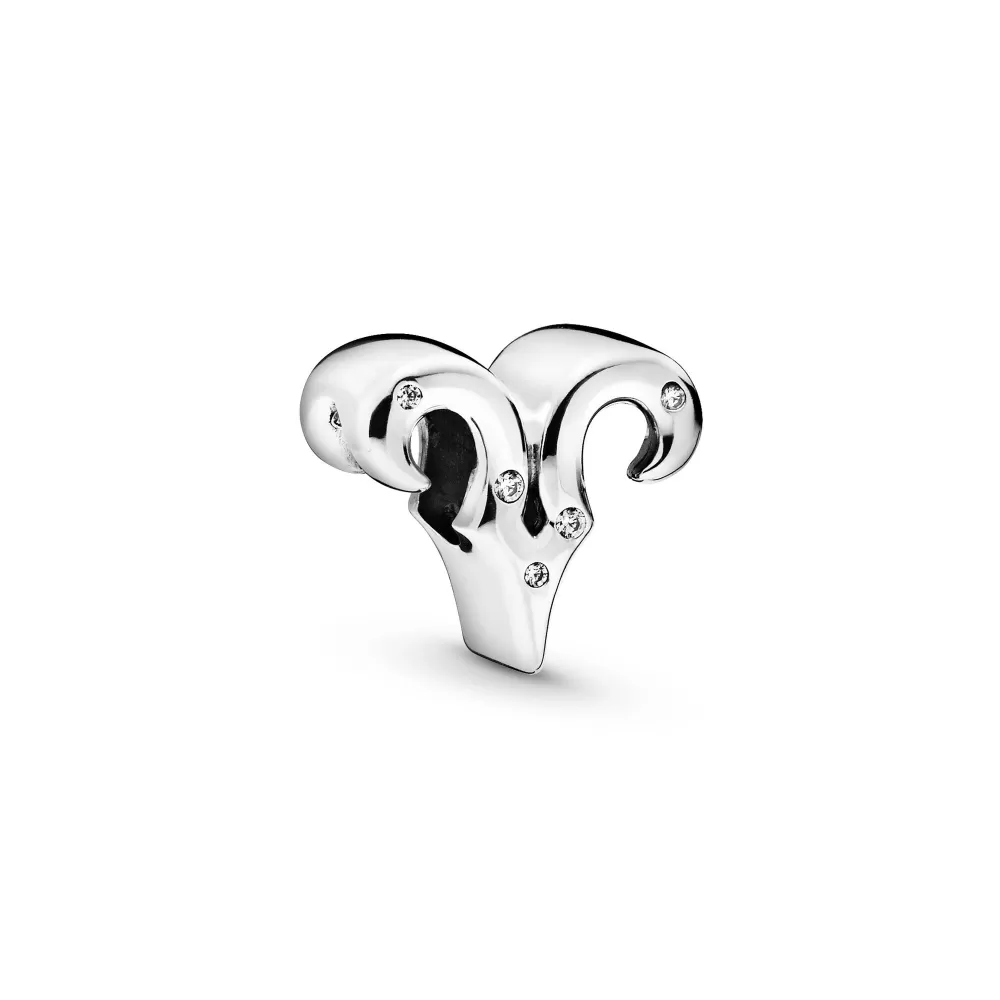 Шарм Pandora Sparkling Aries Zodiac
