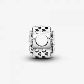 Шарм Pandora Sparkling Snowflake Pavé