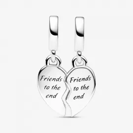 Шарм Pandora Friends Splittable Heart Dangle