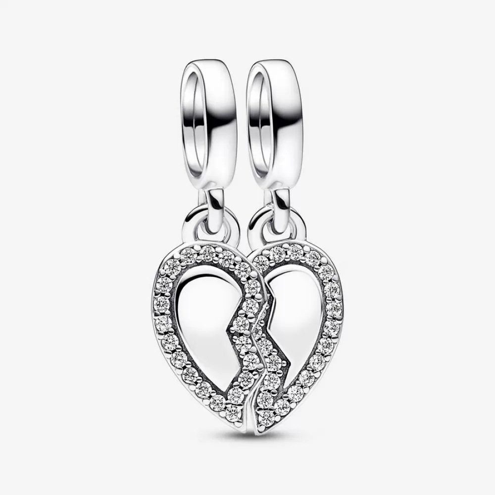 Шарм Pandora Friends Splittable Heart Dangle
