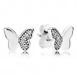 Серьги Pandora Shiny Butterfly