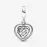 Шарм Пандоры Family Spinning Heart Globe Dangle